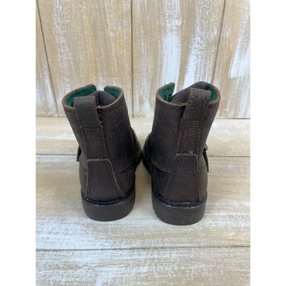 Polo Ralph Lauren Boys Brown Ranger Leather Boots New Size 7